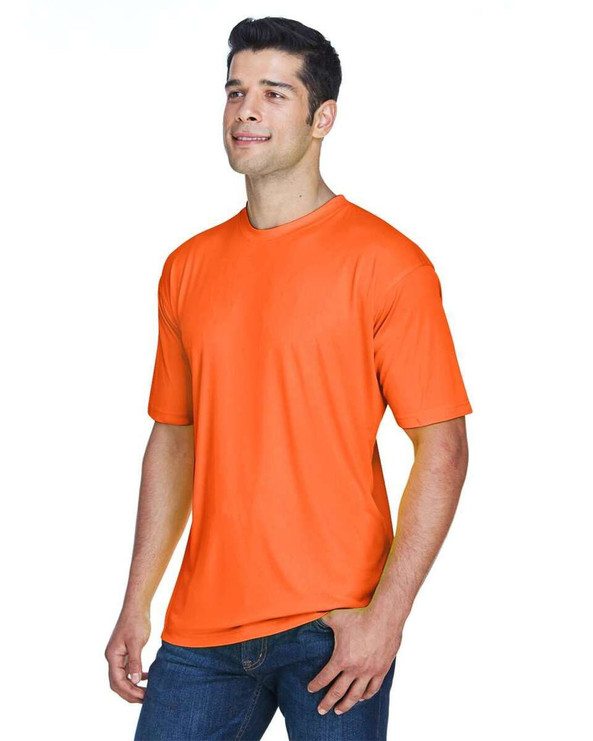 UltraClub 8420 - Camiseta de hombre Cool &amp; Dry Sport Performance Interlock