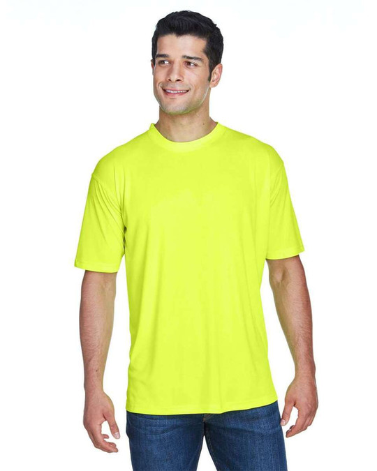 UltraClub 8420 - Camiseta de hombre Cool &amp; Dry Sport Performance Interlock