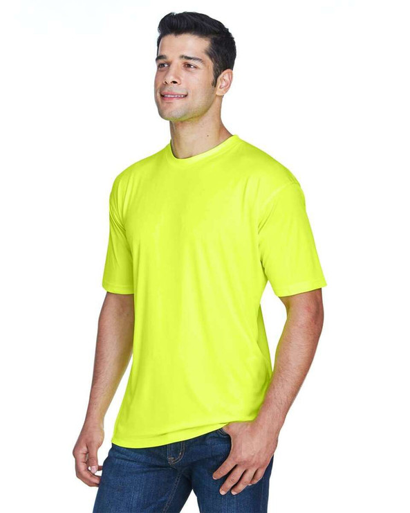 UltraClub 8420 - Camiseta de hombre Cool &amp; Dry Sport Performance Interlock