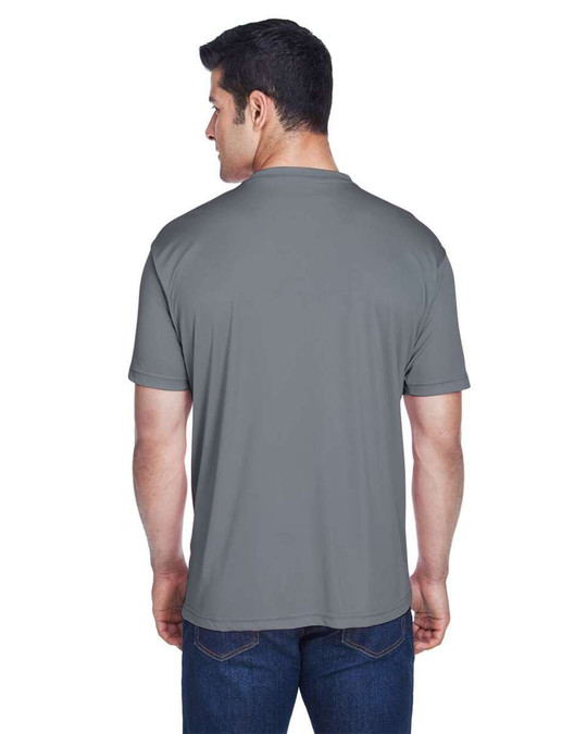 UltraClub 8420 - Camiseta de hombre Cool &amp; Dry Sport Performance Interlock
