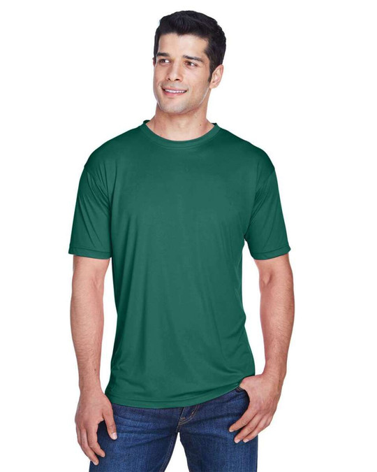 UltraClub 8420 - Camiseta de hombre Cool &amp; Dry Sport Performance Interlock