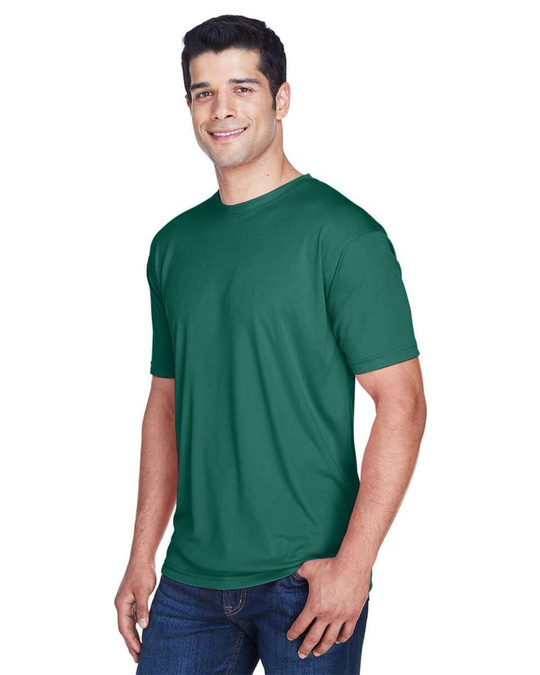 UltraClub 8420 - Camiseta de hombre Cool &amp; Dry Sport Performance Interlock