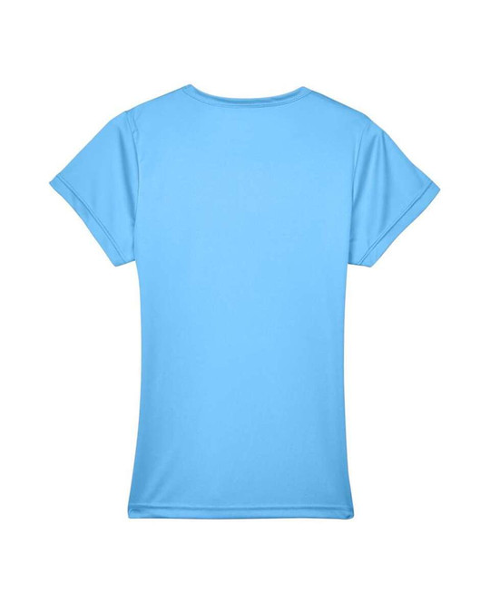 UltraClub 8420L - Camiseta de mujer Cool &amp; Dry Sport Performance Interlock