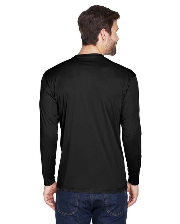 UltraClub 8422 - Men's Cool & Dry Sport Long Sleeve Performance Interlock T-Shirt