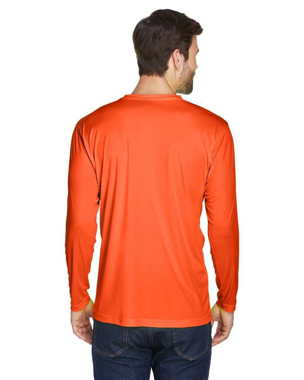 UltraClub 8422 - Men's Cool & Dry Sport Long Sleeve Performance Interlock T-Shirt