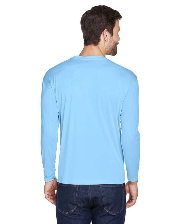 UltraClub 8422 - Men's Cool & Dry Sport Long Sleeve Performance Interlock T-Shirt