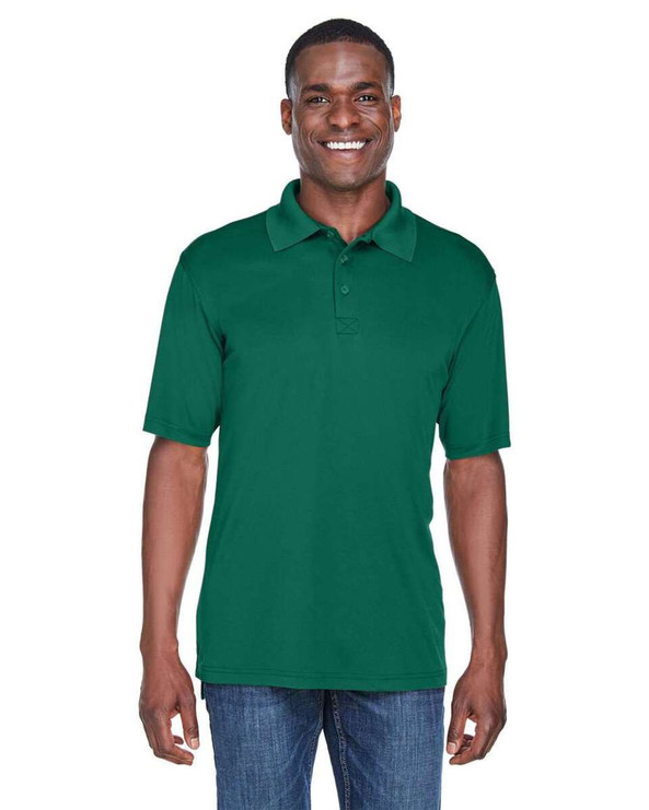 UltraClub 8425 - Polo de hombre Cool &amp; Dry Sport Performance Interlock