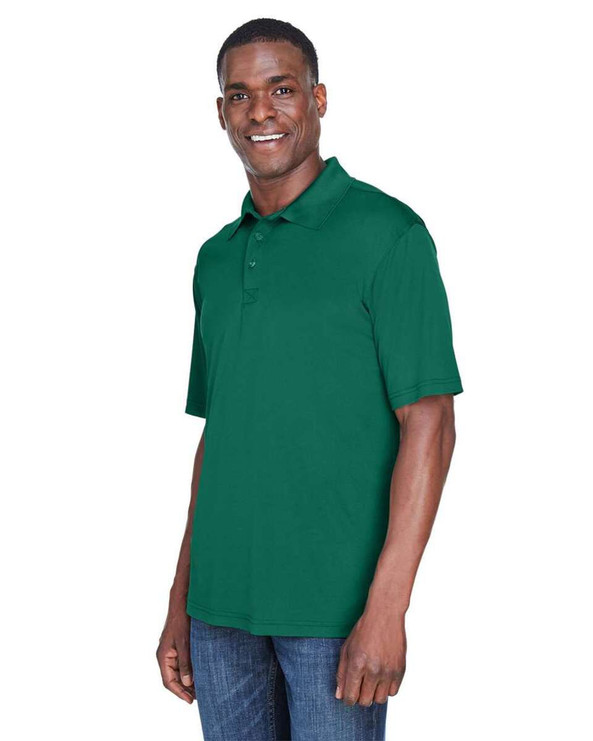UltraClub 8425 - Polo de hombre Cool &amp; Dry Sport Performance Interlock
