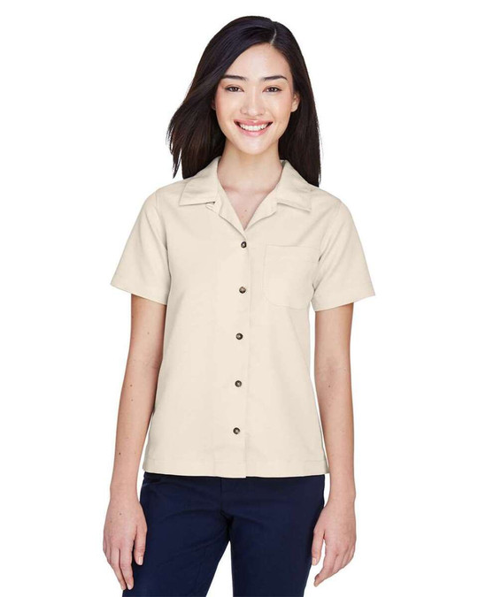 UltraClub 8981 - Camisa de mujer Cabana Breeze Camp