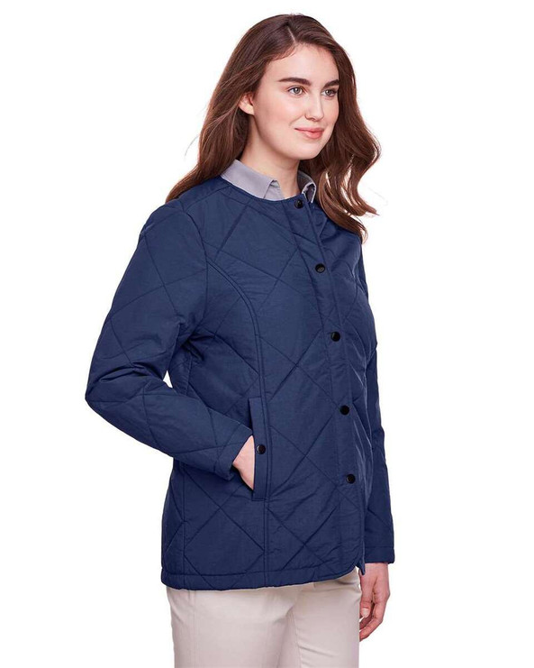UltraClub UC708W - Women's Dawson Quilted Hacking Jacket