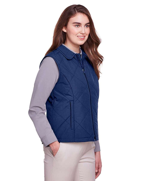 UltraClub UC709W - Women's Dawson Quilted Hacking Vest