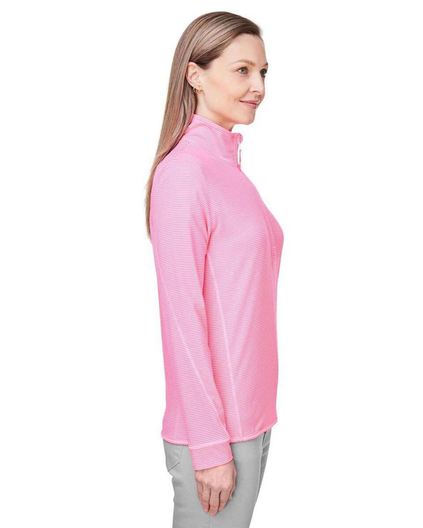 vineyard vines K002521 - Women's Microstripe Sankaty Half-Zip Pullover