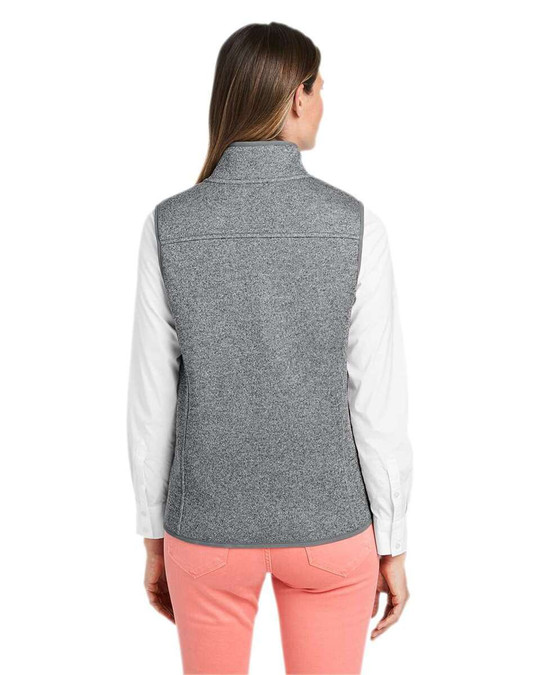 vineyard vines O001411 - Chaleco polar Mountain Sweater para mujer