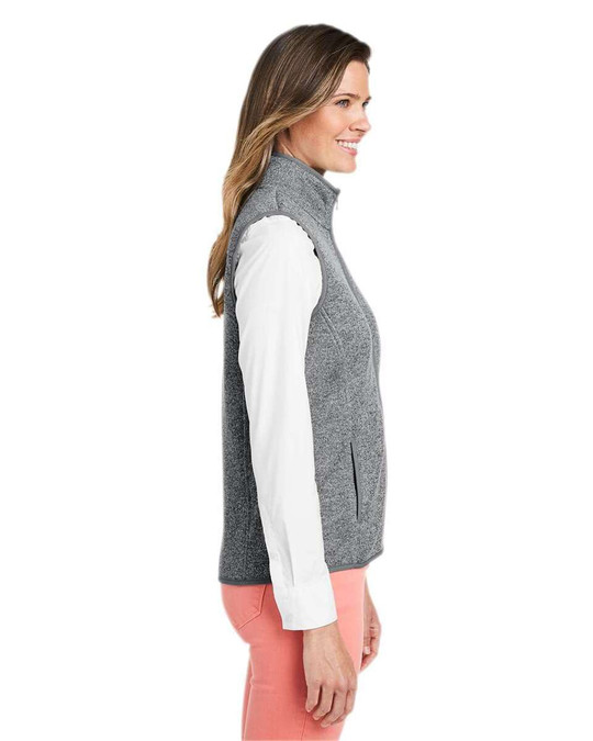 vineyard vines O001411 - Chaleco polar Mountain Sweater para mujer