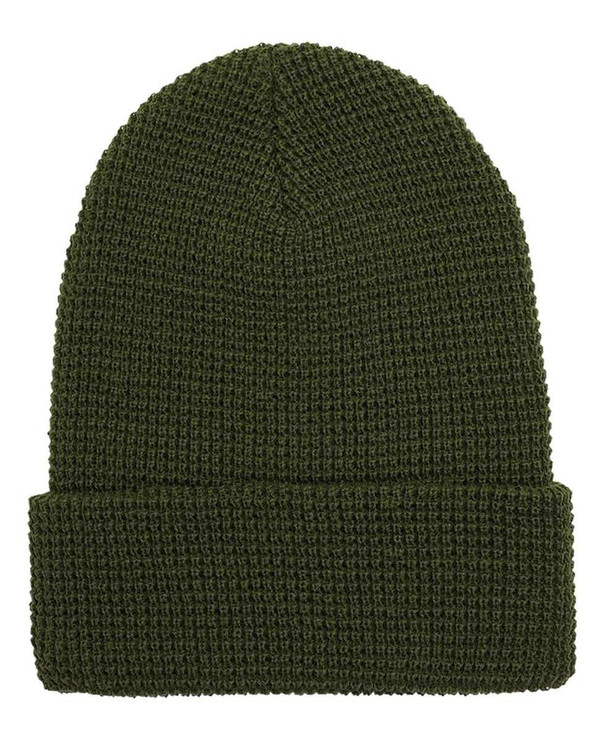 YP Classics 2501KC - Waffle Cuffed Beanie