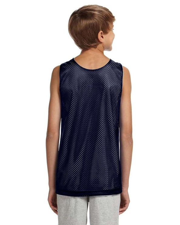 A4 N2206 - Youth Reversible Mesh Tank Shirt