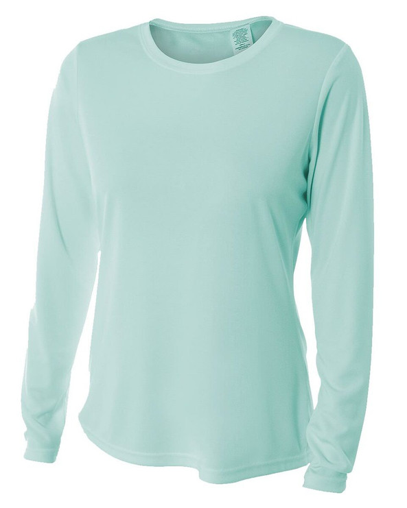 A4 NW3002 - Ladies Long Sleeve Cooling Performance Crew Shirt
