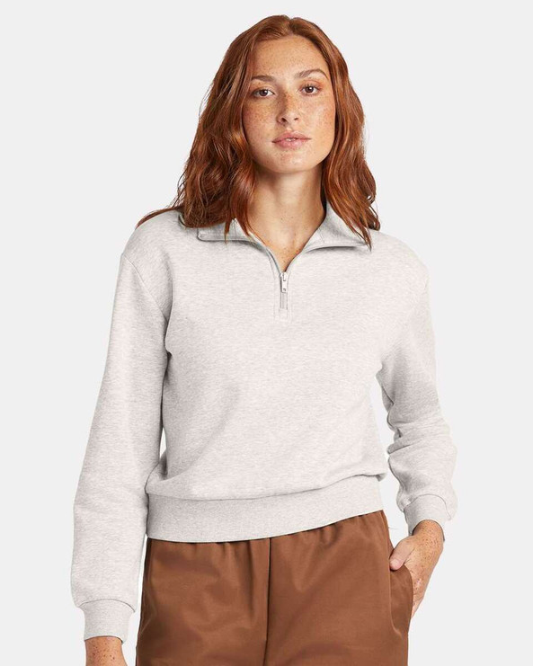Alternative 8808PF - Women's Eco-Cozy Fleece Quarter-Zip Sweatshirt