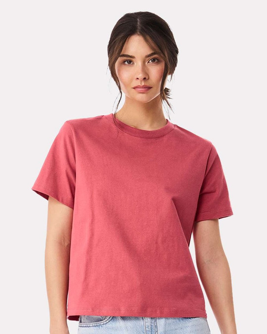 Bella+Canvas 6110 - Camiseta de mujer de 6 oz de peso pesado
