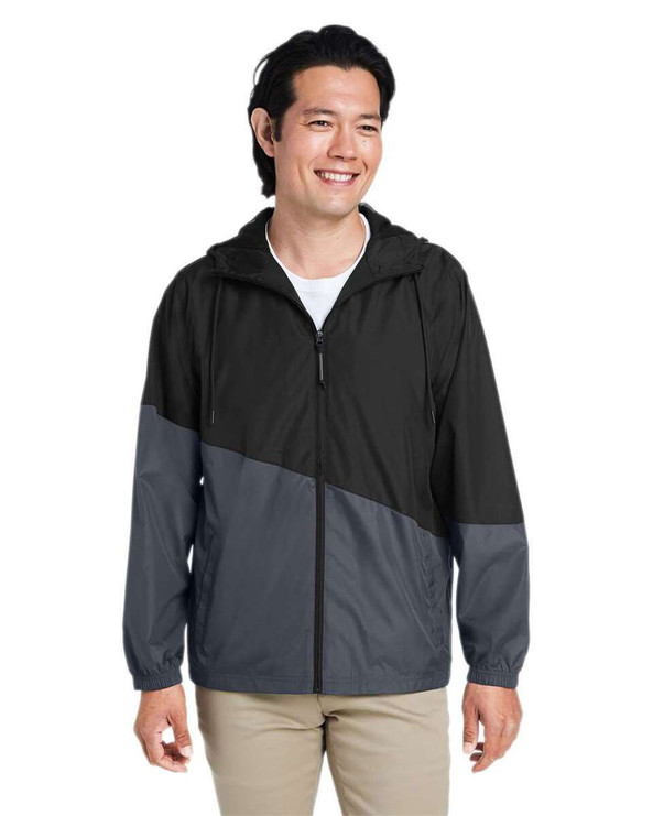 Core365 CE710 - Unisex Techno Lite Colorblock Windbreaker