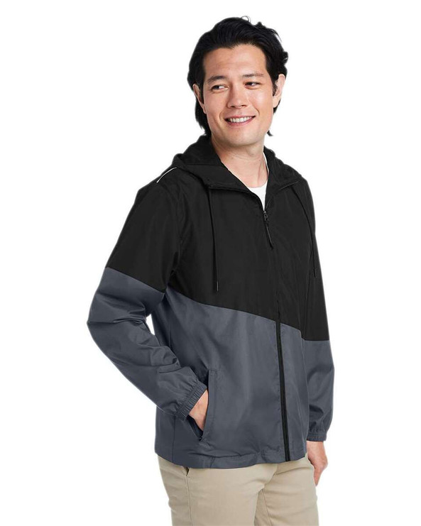 Core365 CE710 - Unisex Techno Lite Colorblock Windbreaker