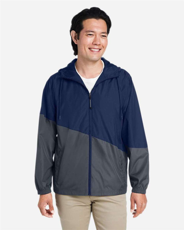 Core365 CE710 - Unisex Techno Lite Colorblock Windbreaker