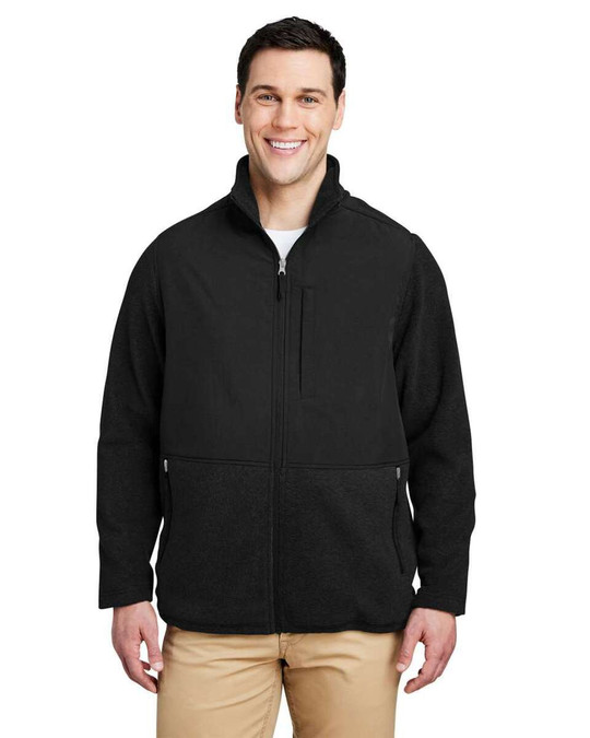CORE365 CE890 - Veste Hybride à Fermeture Éclair Intégrale pour Hommes Journey Summit