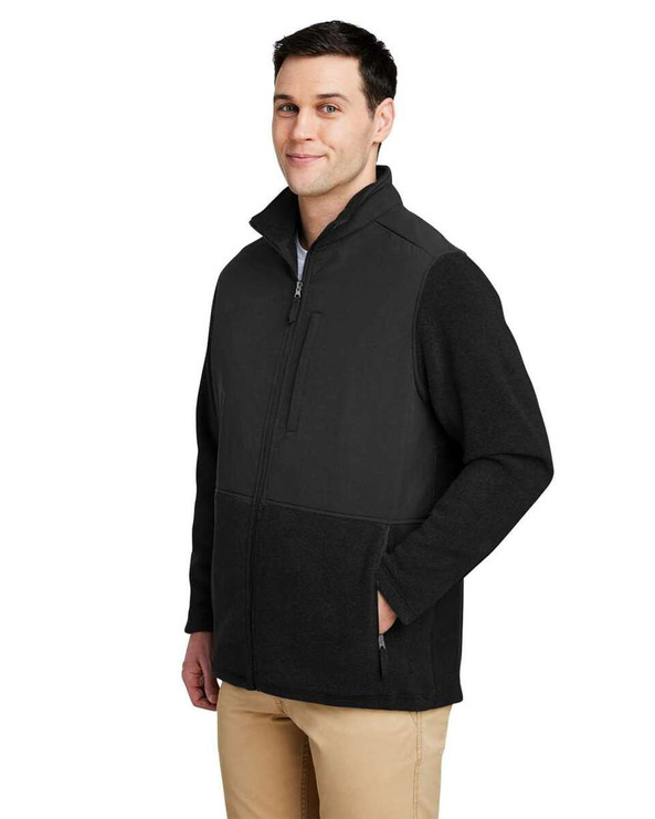 Core365 CE890 - Men's Journey Summit Hybrid Full-Zip