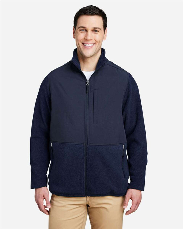 Core365 CE890 - Men's Journey Summit Hybrid Full-Zip