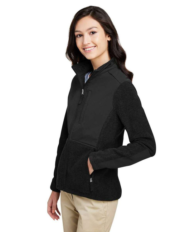 Core365 CE890W - Ladies Journey Summit Hybrid Full-Zip