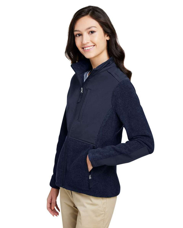 Core365 CE890W - Ladies Journey Summit Hybrid Full-Zip