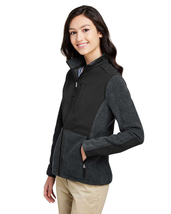 Core365 CE890W - Ladies Journey Summit Hybrid Full-Zip
