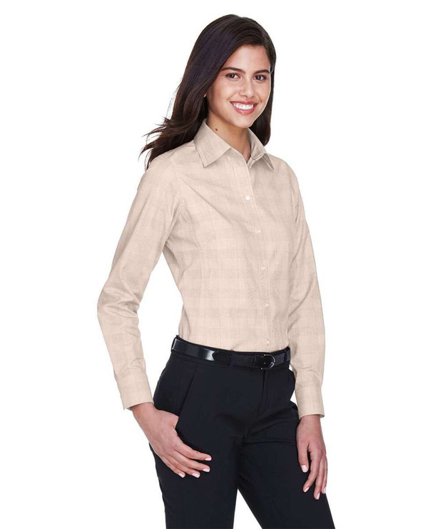 Devon & Jones DG520W - Ladies Crown Collection Glen Plaid