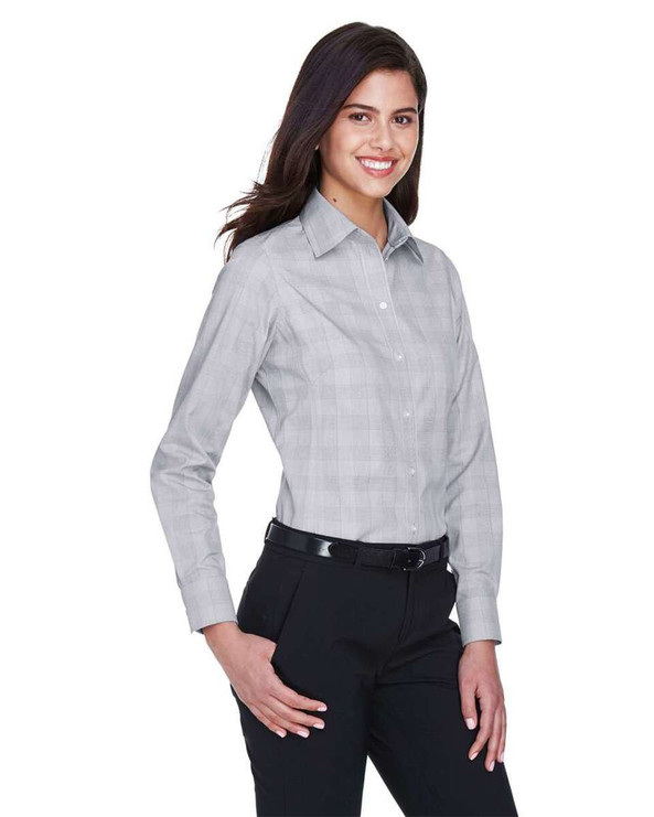 Devon & Jones DG520W - Ladies Crown Collection Glen Plaid