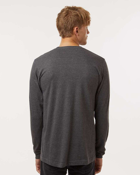 M&O 4501 - T-Shirt à manches longues en jersey fin