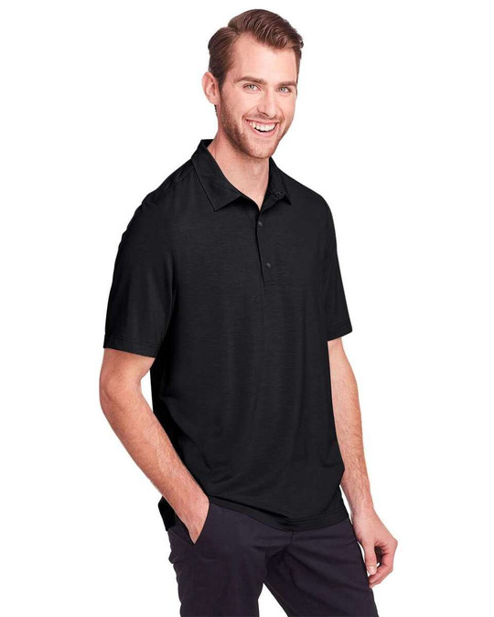North End NE100 - Men's JAQ Snap-Up Stretch Performance Polo