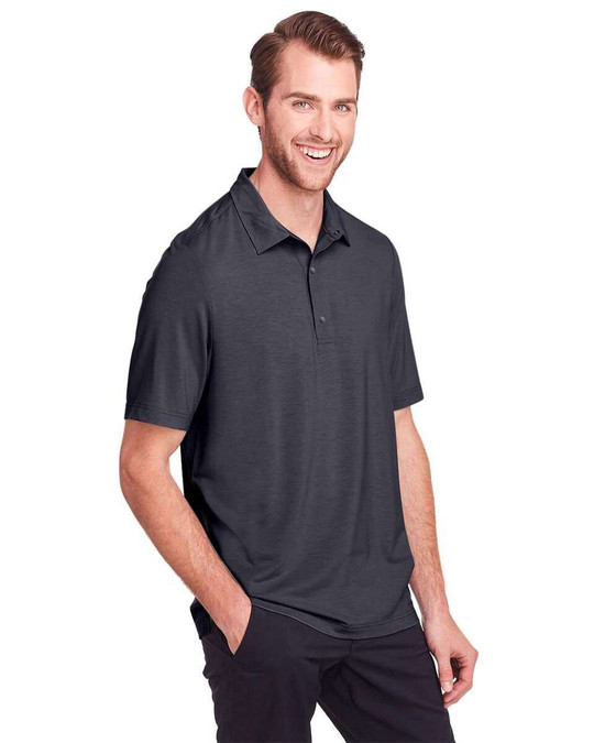 North End NE100 - Men's JAQ Snap-Up Stretch Performance Polo