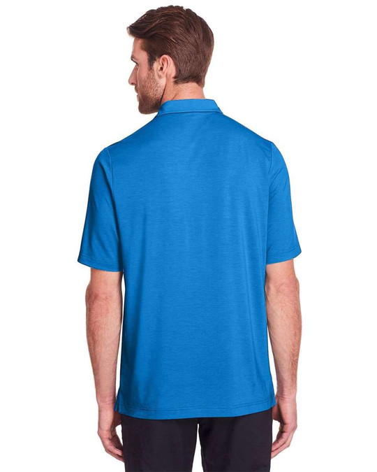 North End NE100 - Polo de rendimiento elástico con botones a presión para hombre JAQ
