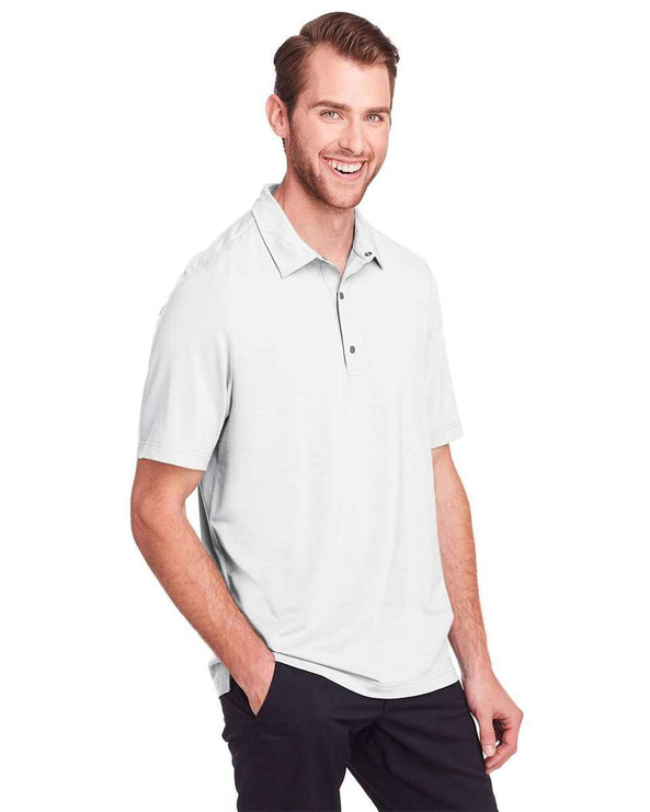 North End NE100 - Polo de performance extensible JAQ Snap-Up pour hommes