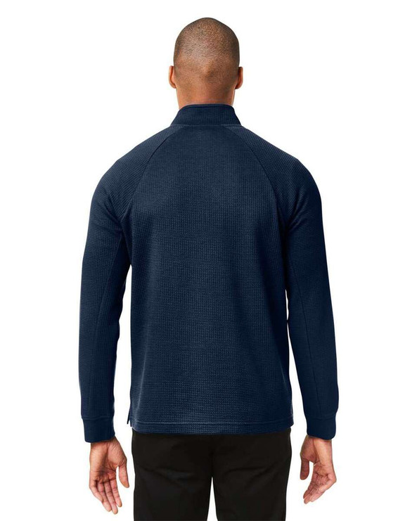 North End NE200 - Men's Rhythm Waffle Quarter-Zip Pullover