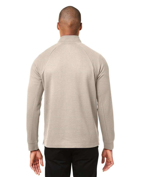 North End NE200 - Men's Rhythm Waffle Quarter-Zip Pullover