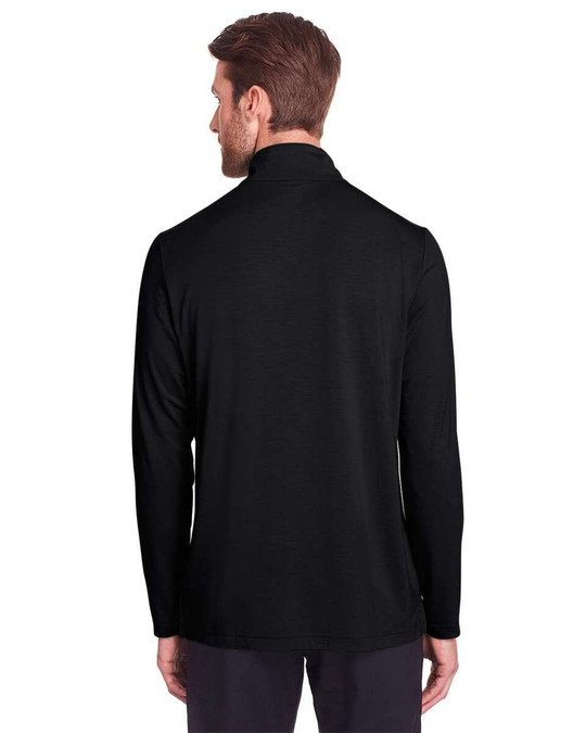 North End NE400 - Pulóver de rendimiento elástico con broches para hombre JAQ