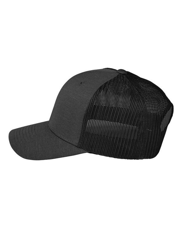 Team 365 TT802 - by Yupoong® Adult Zone Sonic Heather Trucker Cap