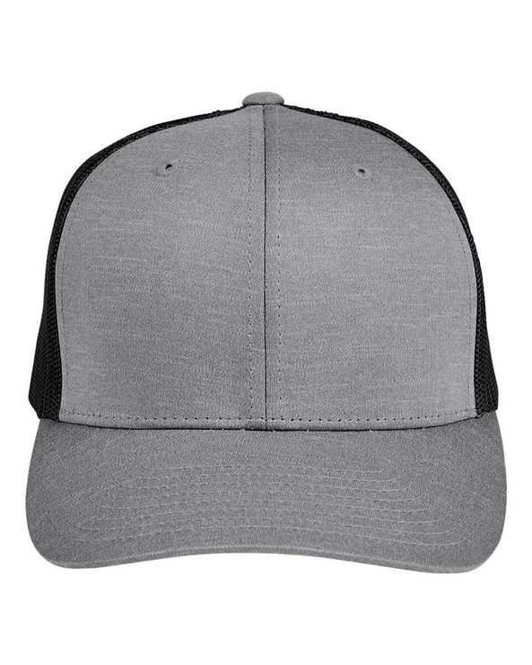 Team 365 TT802 - by Yupoong® Adult Zone Sonic Heather Trucker Cap