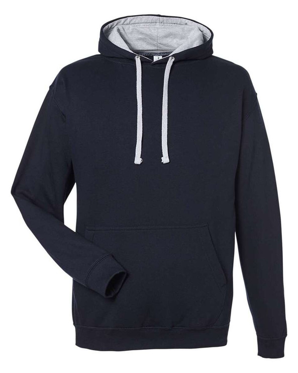 AWDis JHA003 - Midweight Varsity Contrast Hooded Sweatshirt
