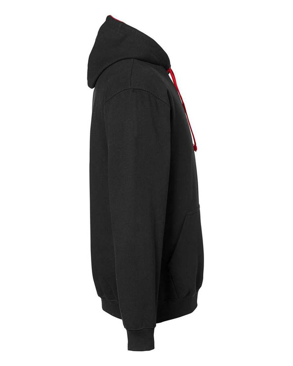 AWDis JHA003 - Sudadera con capucha Midweight Varsity Contrast