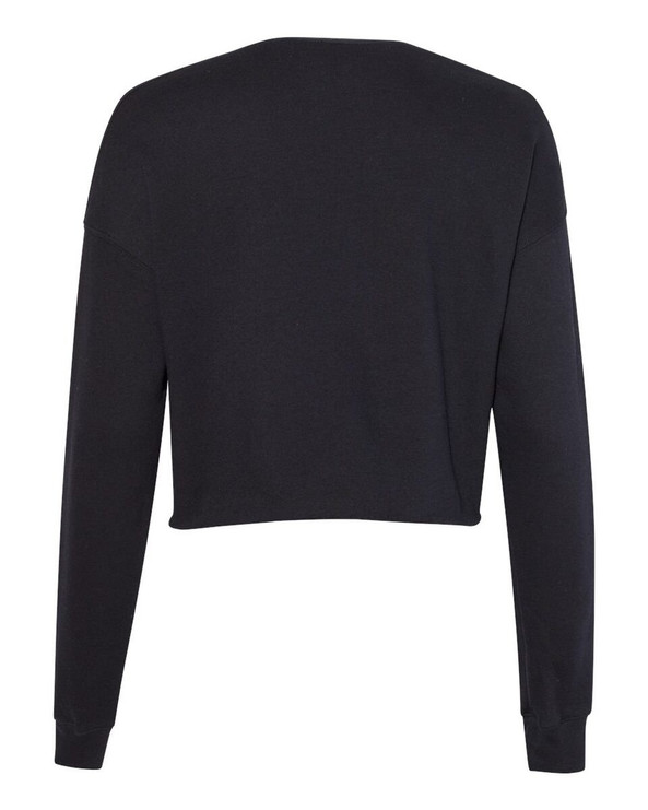 Bella+Canvas 7503 - Forro polar Crop Crew para mujer