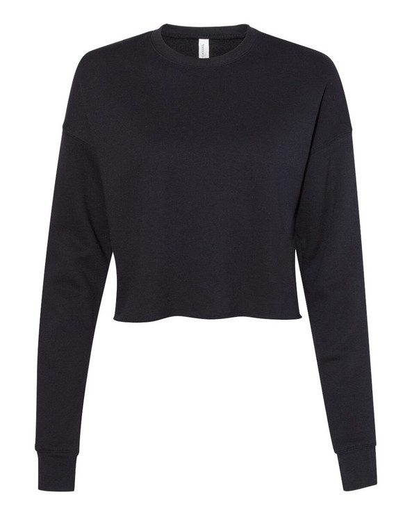 Bella+Canvas 7503 - Forro polar Crop Crew para mujer