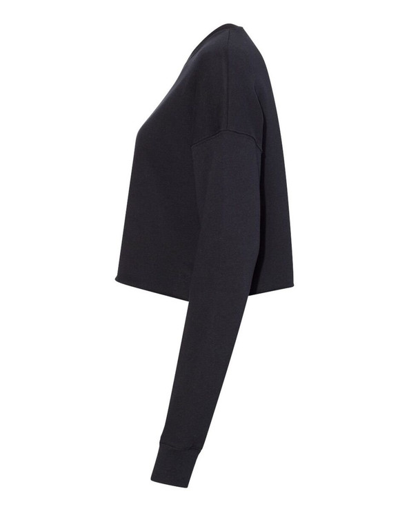 Bella+Canvas 7503 - Forro polar Crop Crew para mujer