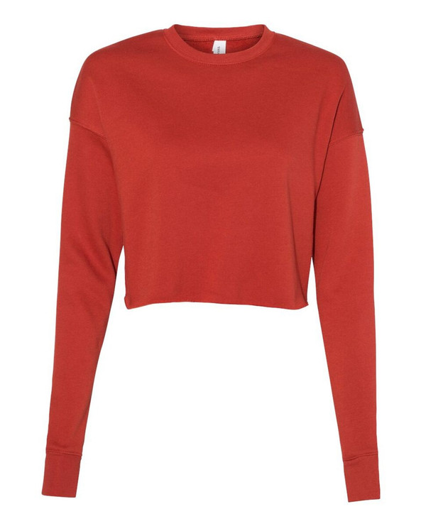 Bella+Canvas 7503 - Women's Crop Crew Fleece